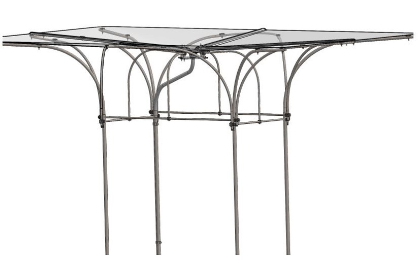 Dessin abri transparent perspective